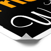 Freunde begrüßen Poster immer (Ecke)