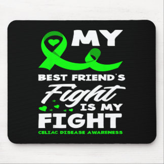 Freunde Bekämpfen Ist Bekämpfen Zöliakie-Bewusstse Mousepad