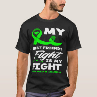 Freunde Bekämpfen Ist Bekämpfen Zöliakie-Bewusstse T-Shirt