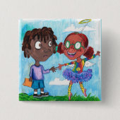 Freunde Button (Vorderseite)