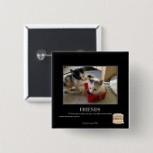 Freunde Button (Vorne & Hinten)