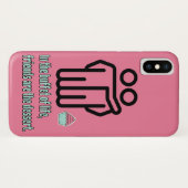 Freunde Case-Mate Barely iPhone X Hülle (Rückseite (Horizontal))