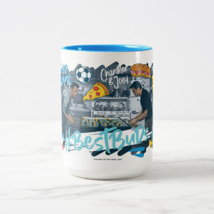 FREUNDE™  Chandler & Joey - Best Buds Zweifarbige Tasse