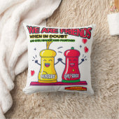 Freunde Chili Soße und Senfsoße 071502 Kissen (Decke)