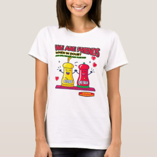 Freunde Chili Soße und Senfsoße 071502 T-Shirt