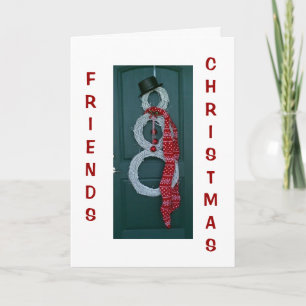 FREUNDE/CHRISTMAS-ÜBER DIE MEILEN FEHLEN SIE. FEIERTAGSKARTE