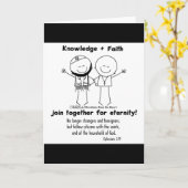 Freunde der Ewigkeit Karte (Gelbe Blume)