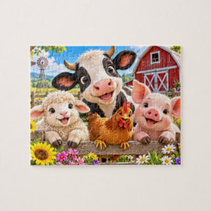 Freunde der Farmtiere Puzzle