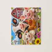 Freunde der Farmtiere Puzzle (Vertikal)
