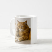 Freunde der gemütlichen Katze Tasse (Vorderseite Links)