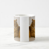 Freunde der gemütlichen Katze Tasse (Mittel)