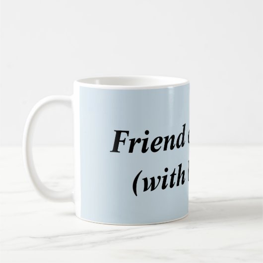 Freunde der Hülse (mit Nutzen) Kaffeetasse (Links)