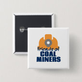 Freunde der Kohlen-Bergmänner Button (Vorne & Hinten)