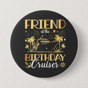 Freunde der Runde der Kreuzfahrten zum Geburtstag Button
