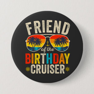 Freunde der Runde der Kreuzfahrten zum Geburtstag Button