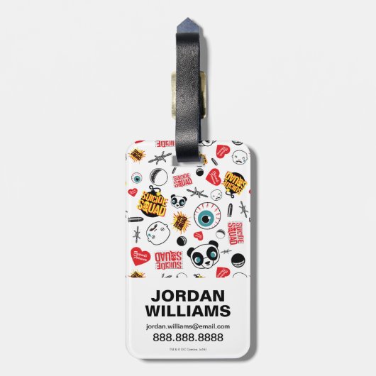 Freunde der Selbstmord-Gruppen-| kopieren für Gepäckanhänger (Rückseite vertikal)