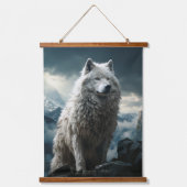 Freunde der Wildnis Wandteppich Mit Holzrahmen (Vorderseite 2)