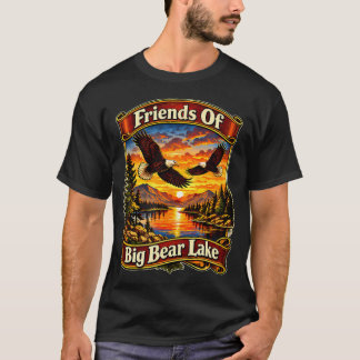 Freunde des Big Bear Lake California Eagle Jackie T-Shirt