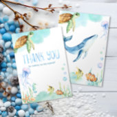 Freunde des charmanten Unterseeraums Vielen Dank Dankeskarte