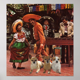 Freunde des Chihuahua-Plakat-3 Poster