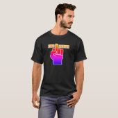 Freunde des farbenfrohen Fakes T-Shirt (Vorne ganz)