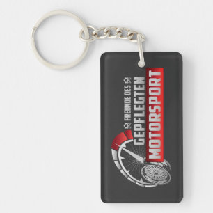 Freunde des gepflegten Motorsport Schlüsselanhänger