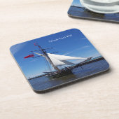 Freunde des guten Willens Set von 6 harten Unterse Getränkeuntersetzer (Linke Seite)