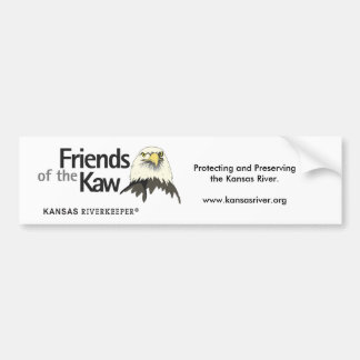 Freunde des Kaw, Riverkeeper Logo, Protectin… Autoaufkleber