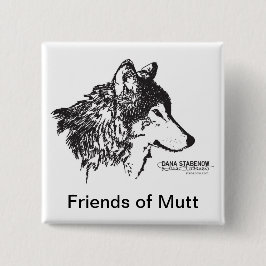 Freunde des Köterknopfes Button