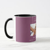 Freunde des Lebens Foto Namen lila Tasse (Links)