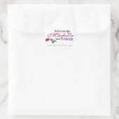 Freunde des Madisons, miracleformadsion.org Runder Aufkleber (Tasche)