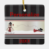 Freunde des Ornaments Keramikornament (Vorderseite)