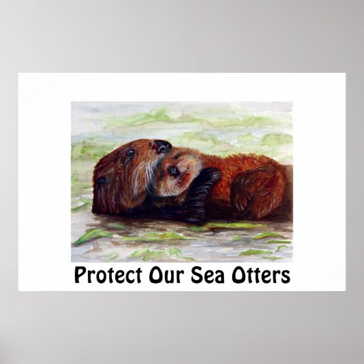 Freunde des Sea Otter Poster (Vorne)