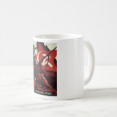 Freunde des sowjetischen Union_Propaganda Plakats Kaffeetasse (VorderseiteRechts)