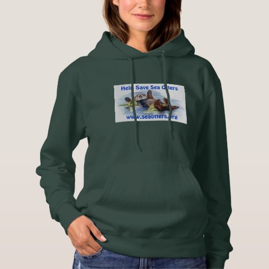 Freunde des Sweatshirts der Seeotter-Frauen (Vorderseite)