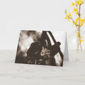 Freunde, die chinesisches Schach/Freundschaft spie Karte (Gelbe Blume)