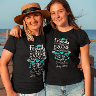 Freunde, die gemeinsam Gruppenreisen Urlaub machen T-Shirt