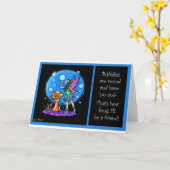 Freunde, die nie enden karte (Gelbe Blume)