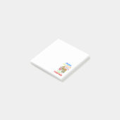 Freunde, die zusammen lesen Bleibe Post-it Klebezettel (angewinkelt)