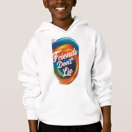 Freunde Don't Lie Hoodie (Vorderseite)