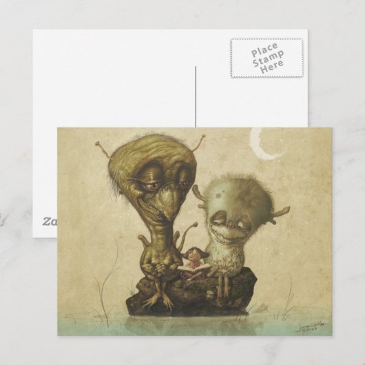 Freunde egal postkarte (Vorne/Hinten)