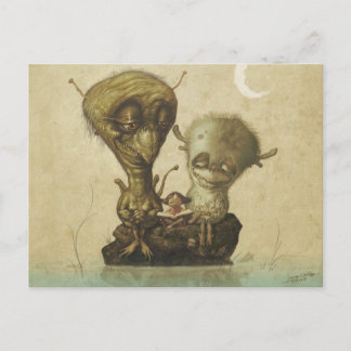 Freunde egal postkarte