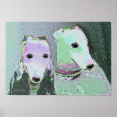 "Freunde einer anderen Farbe" Poster (Vorne)