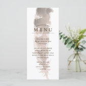 Freunde eines Featers| Freundschaftsmenü Menükarte (Stehend Vorderseite)