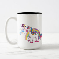 Freunde Einhorn und Feen-Tasse