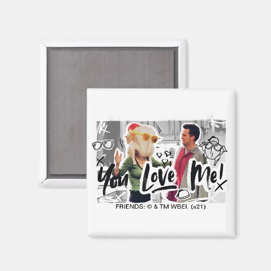 FREUNDE™| Erntedank Türkei Leiter Monica Magnet (Vorderseite/Rückseite)