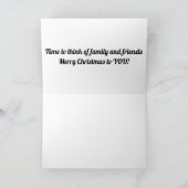 **FREUNDE & FAMILIE** CHRISTMAS WISHER FEIERTAGSKARTE (Innenseite)