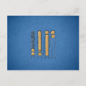 Freunde (Farbe 2) Postkarte (Vorderseite)