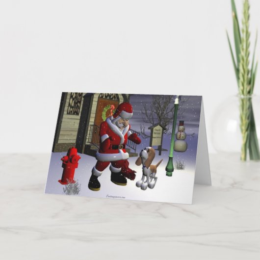 Freunde Feiertagskarte (Vorderseite)