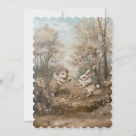 Freunde - flache Einladungsgröße: 12,7 cm x 17,8 c Einladung